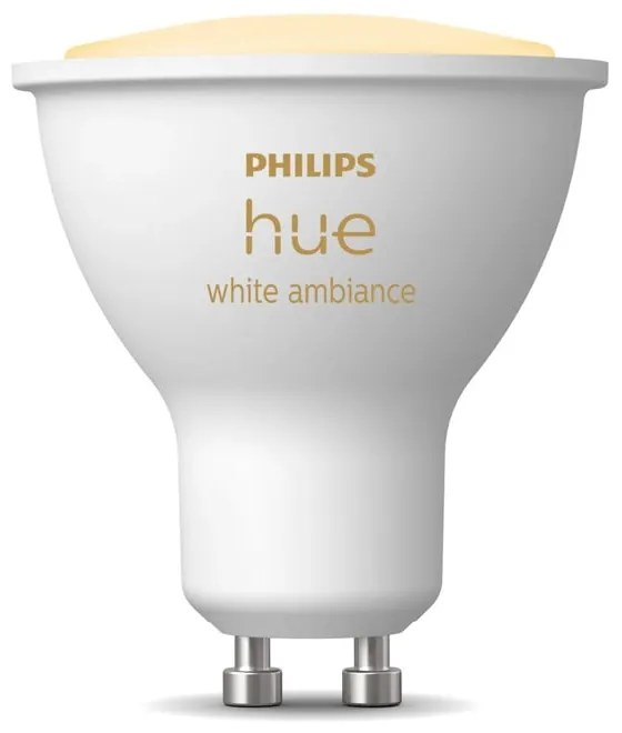 Bec smart LED GU10, 4 W White ambiance – Philips Hue