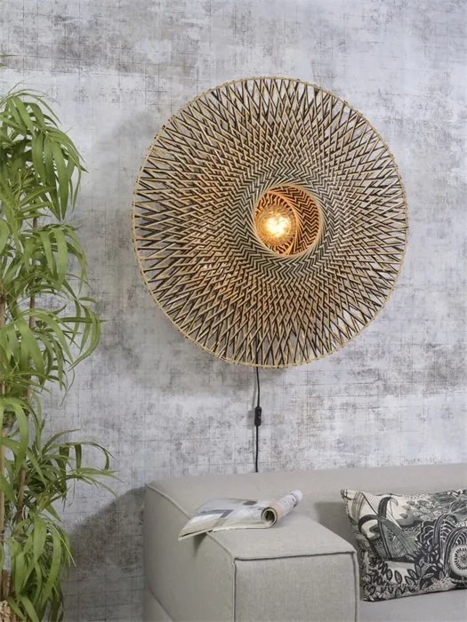 Aplica din bambus Bali L natur, 87cm BALI/W/8720/BN