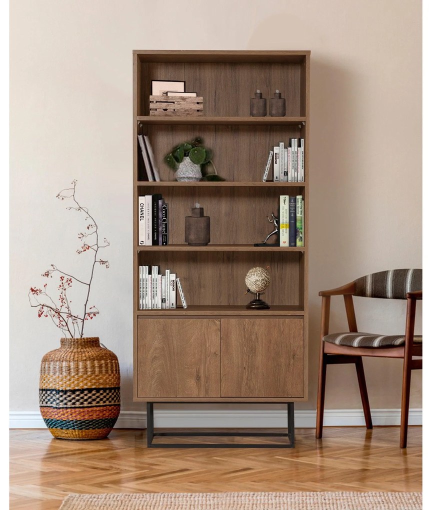 Biblioteca Rea, Nuc, 80x182x36 cm