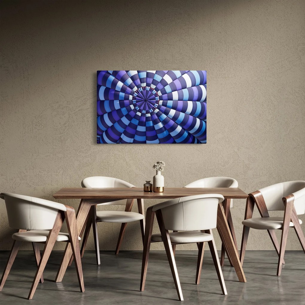 Tablou cu structura balonului zburător (90x60 cm)