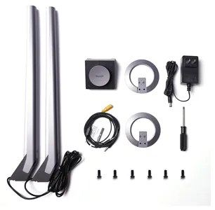 Govee - Panouri LED Smart Wi-Fi pentru gaming + Telecomandă duală Smart, alb (Wi-Fi)