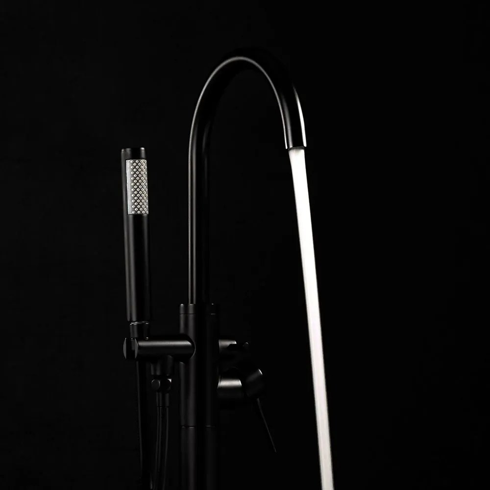 Baterie de podea Rea Lungo Black