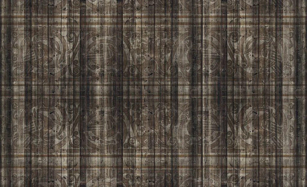 Fototapet - Textură pe scânduri din lemn (152,5x104 cm)