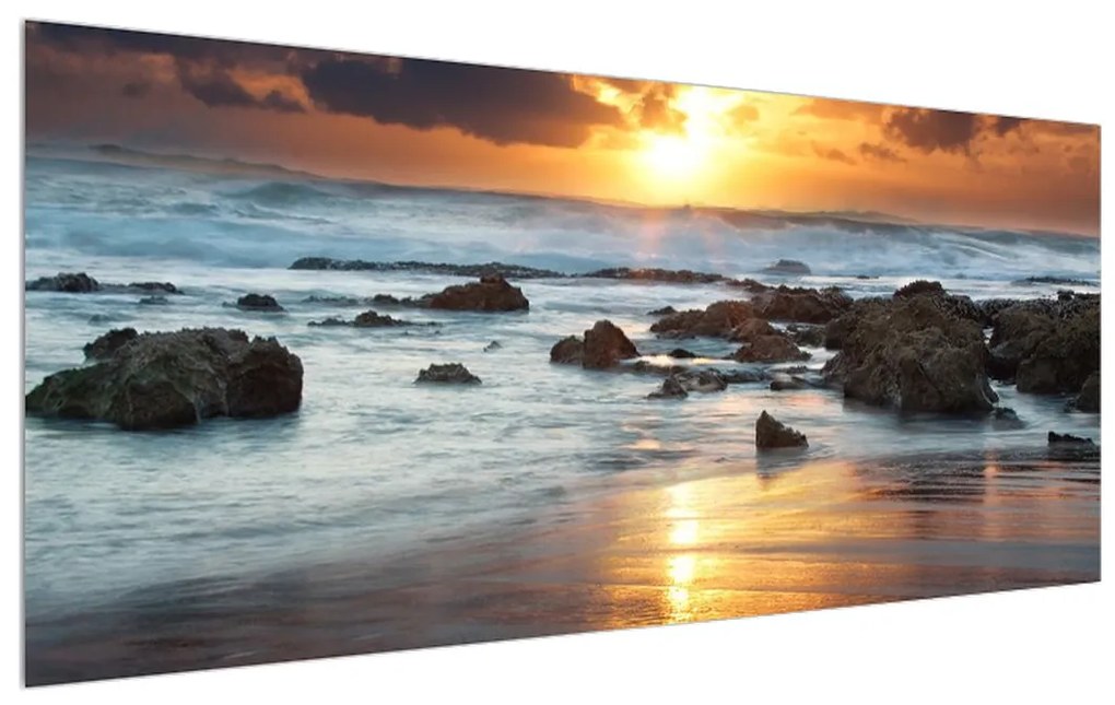 Tablou cu plaja mării (120x50 cm), în 40 de alte dimensiuni noi