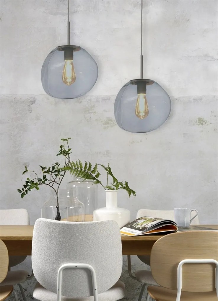 Lustra/Pendul modern design decorativ Helsinki boulder gri
