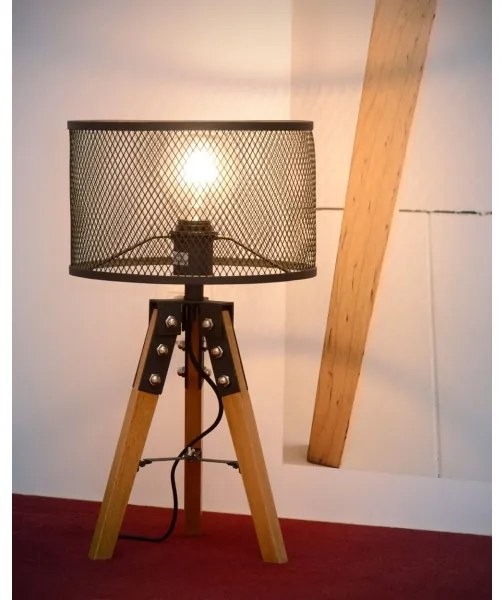 Lucide 20508/81/30 - Lampa de masa ALDGATE 1xE27/40W/230V