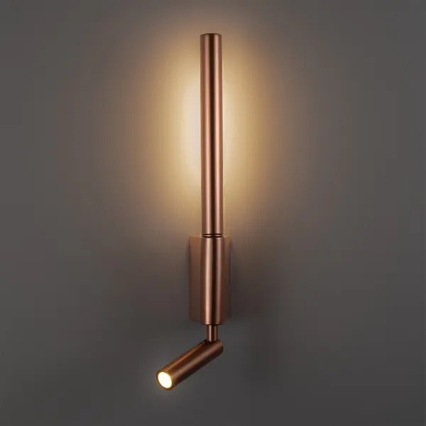BRILAGI -LED Aplică de perete cu spot VIXON LED/3W/230V + LED/5W, finisaj bronz, CRI 90