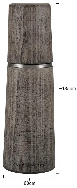 Set de râșnițe pentru piper și sare MARLOW fag 2 buc. 18,5 cm Cole&Mason