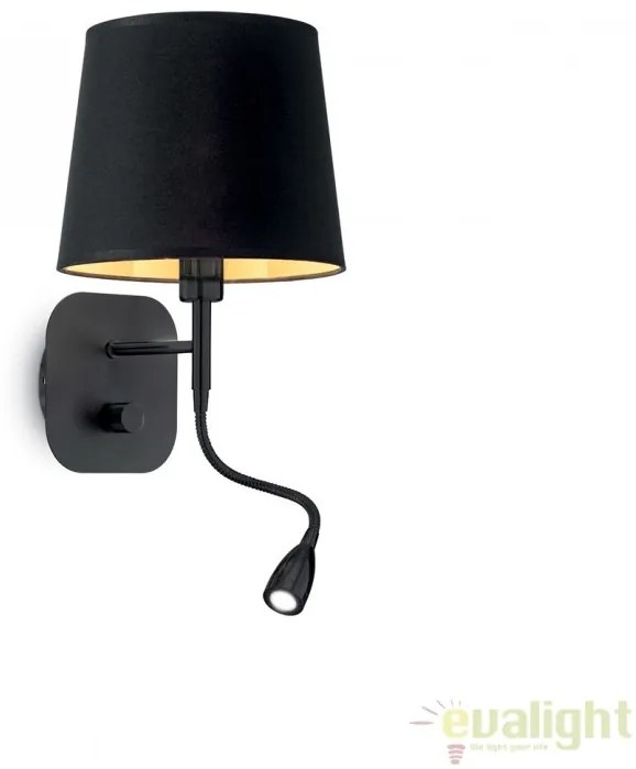 Aplica perete moderna cu reader LED directionabil NORDIK AP2 158242