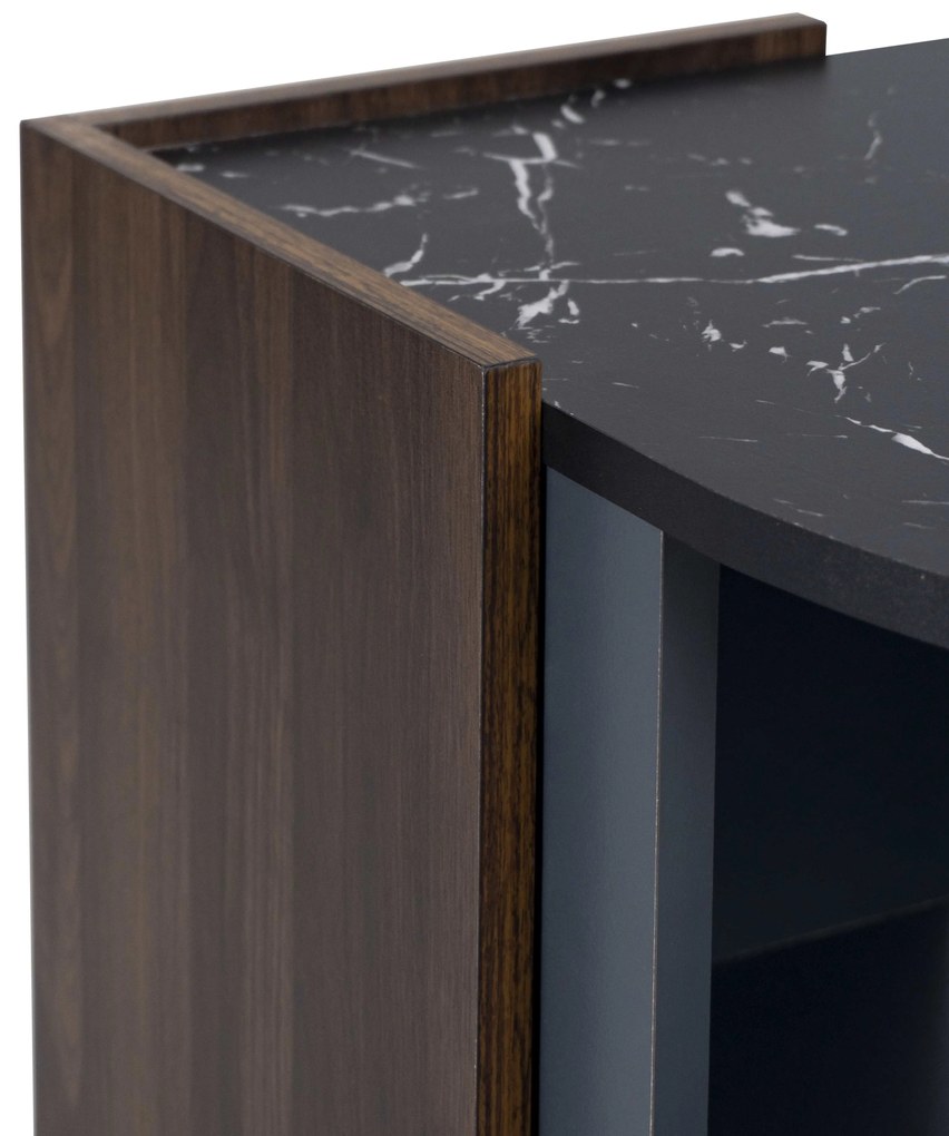 Măsuță de cafea cu design elegant, Negru | Aosom Romania