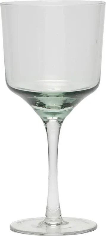 Pahar transparent din sticla pentru vin rosu 9x19 cm Hubsch