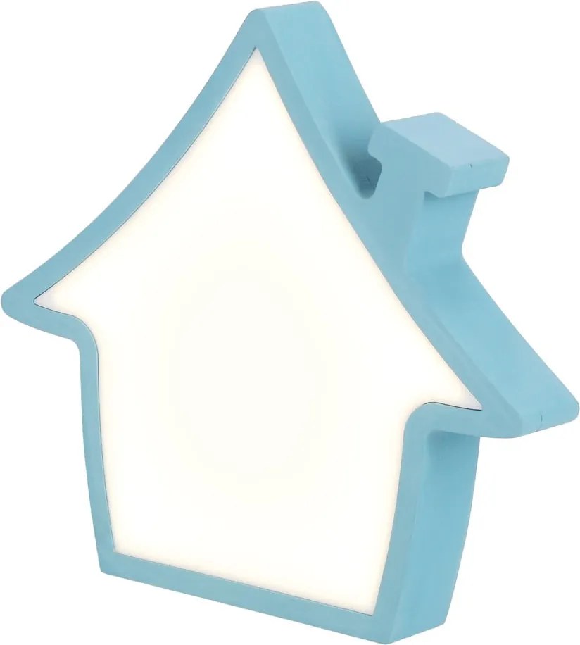 Veioză pentru copii albastră House – Candellux Lighting