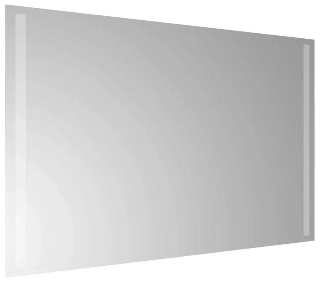 Oglinda de baie cu LED, 80x50 cm