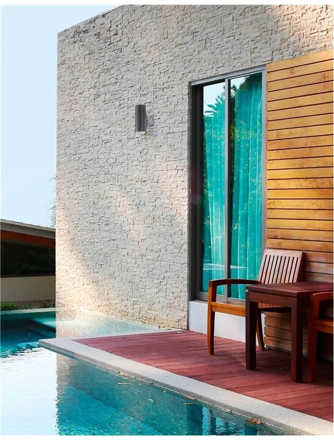 Aplica perete ambientala de exterior IP54 NODUS gri NVL-773223