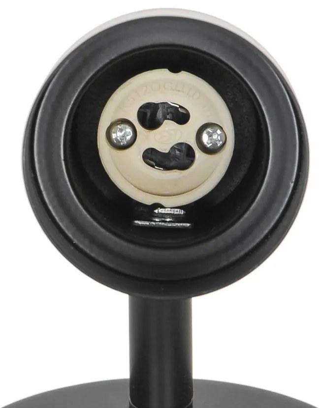 Aplica cu Spot Directionabil, 1xGU10, Boston negru