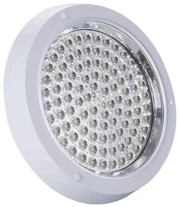 Plafoniera aplicata LED Ecoplanet, rotunda D319mm, 20W, 1800LM, lumina rece 6500k, sticla transparenta, alb Lumina rece - 6500K