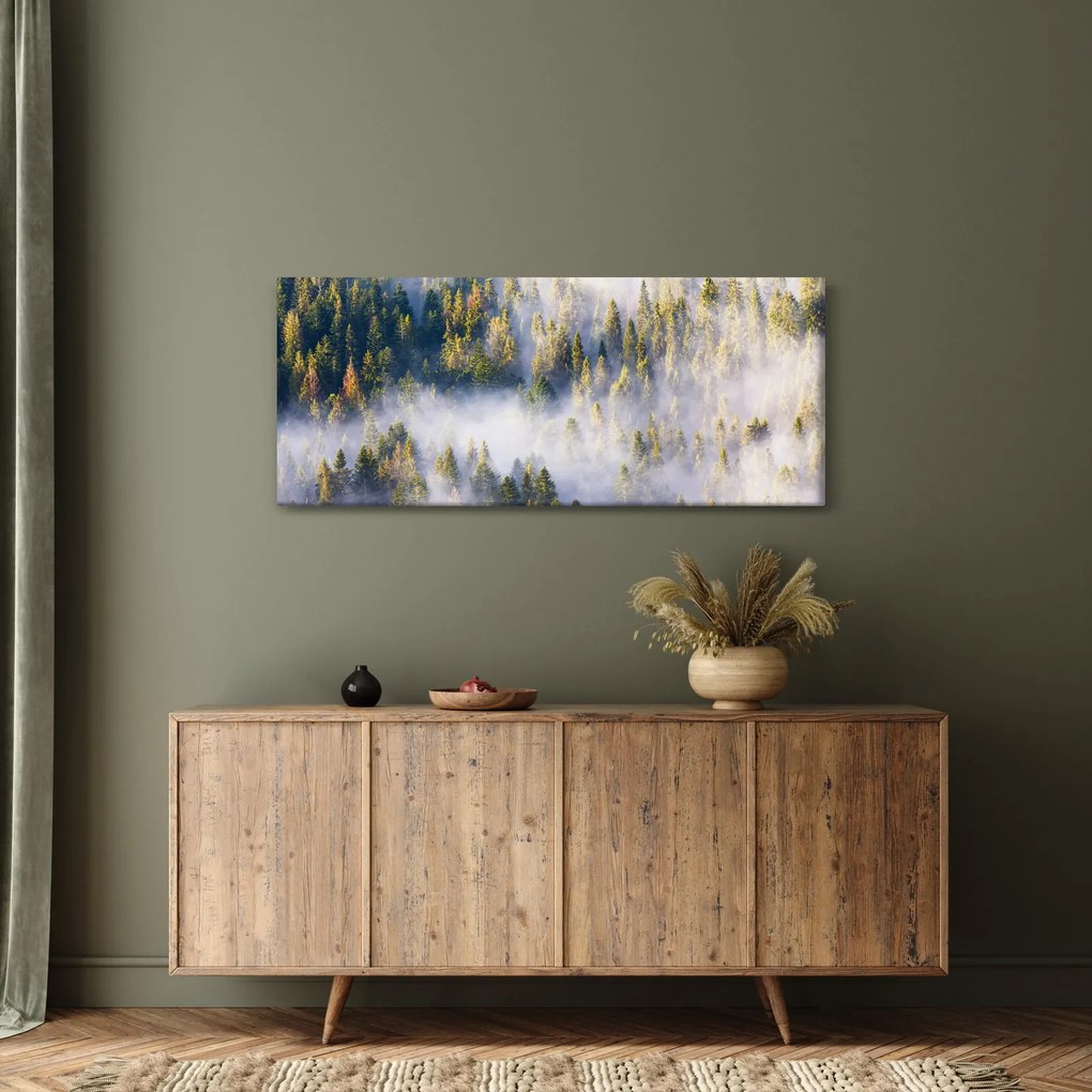 Tablou - Copac în ceață (120x50 cm)