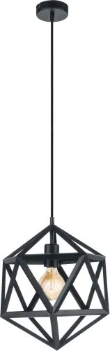Eglo 49761 - Lampa suspendata EMBLETON 1xE27/60W/230V