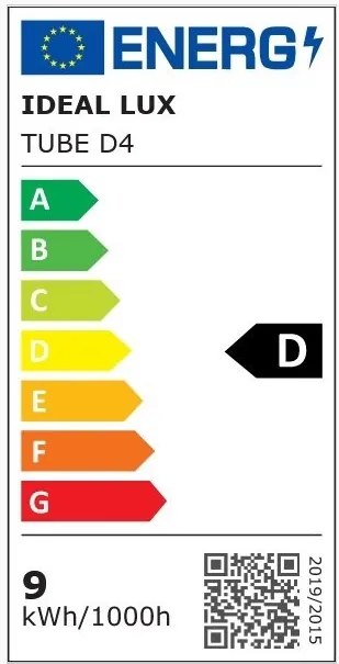 Pendul LED design modern minimalist Tube sp d4 alb