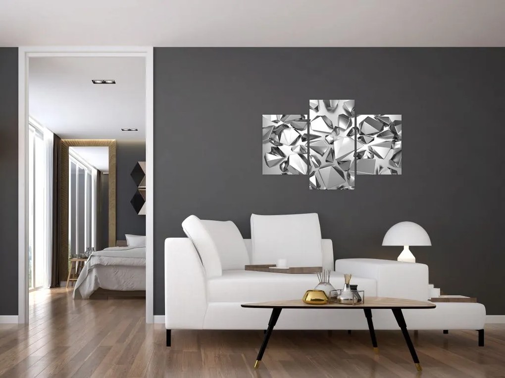 Tablou cu abstracție 3D (90x60 cm)