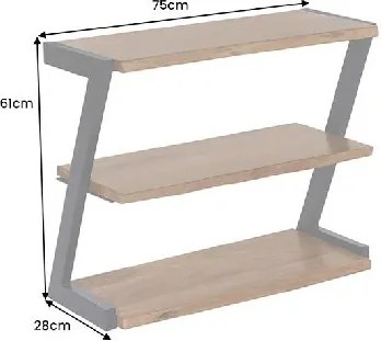 Raft pentru pantofi din lemn MAMMUT 75cm