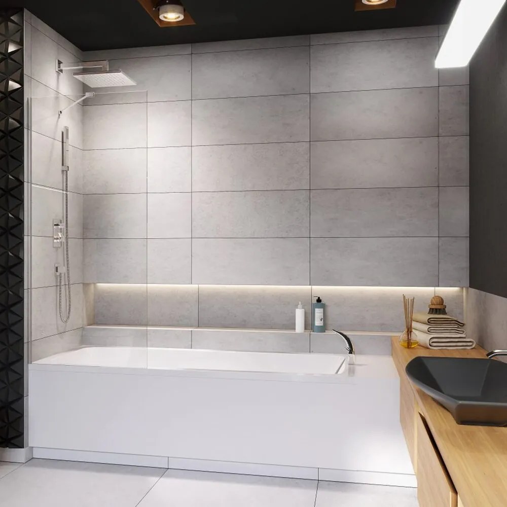 Paravan de cada Radaway Modo New PNJ II crom lucios-transparent 80x150 cm sticla 8 mm