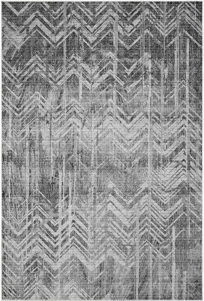 Covor F5083 - V2, 80x120 cm, forma dreptunghiulara, poliester, gri ant