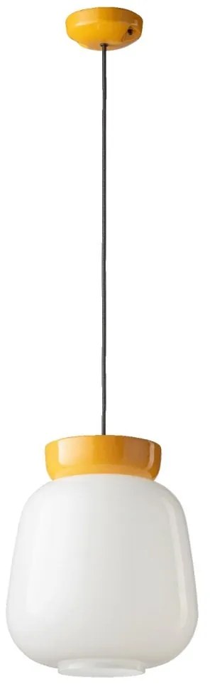 Lustra design retro realizata manual din ceramica si sticla CORCOVADO