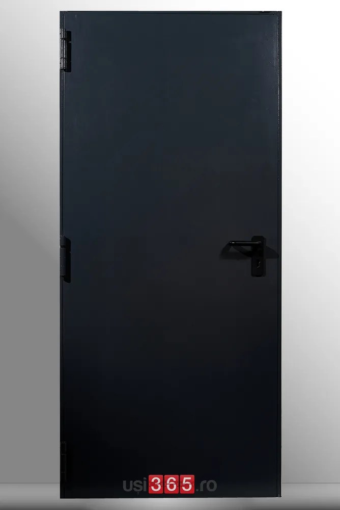 Usa Antifoc EI60 120 - 1 Canat - Rezistenta la foc 60 120 min - Montaj Interior RAL 7016, 800, 2050, 60, Reversibila