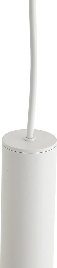 Lampă suspendată de design albă GU10 50mm IP44 - Tuba