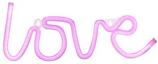 Decorațiune LED neon de perete JUST LIGHT. 85021-87 NEON LED/6,5W/5V Love