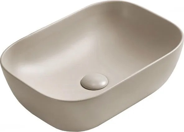 Mexen Rita chiuvetă deasupra blatului 45 x 32 cm, bej mat - 21084566