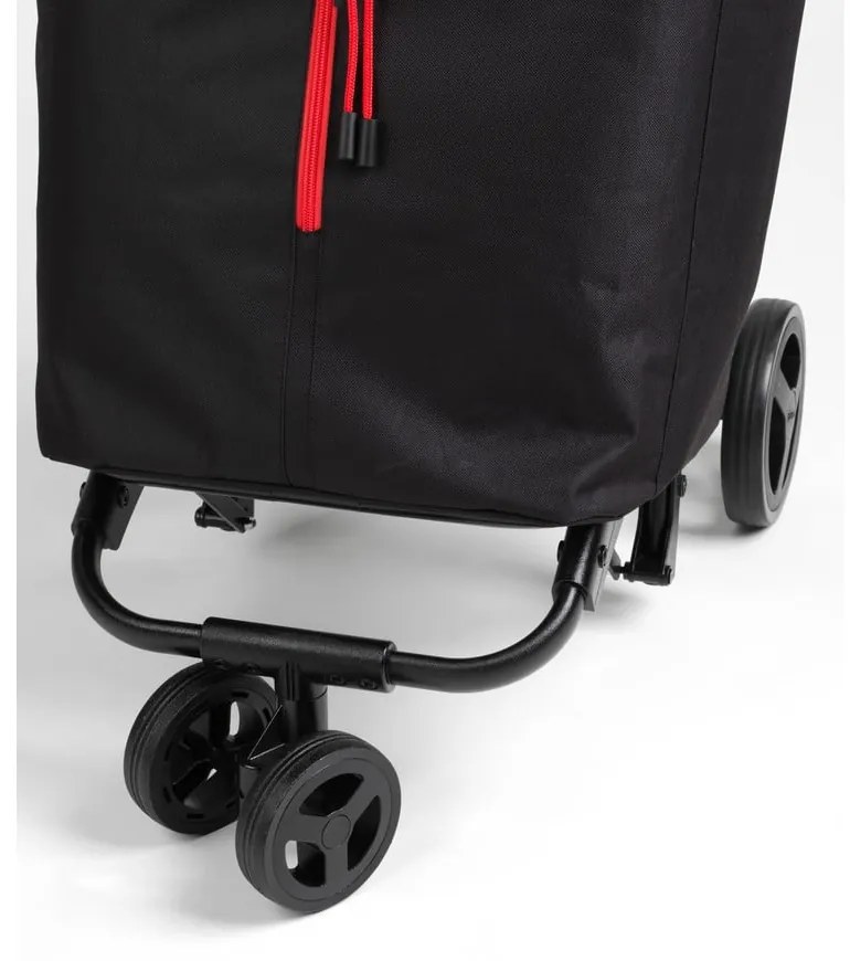 Cărucior de cumpărături Vileda Twin, 52 l, negru