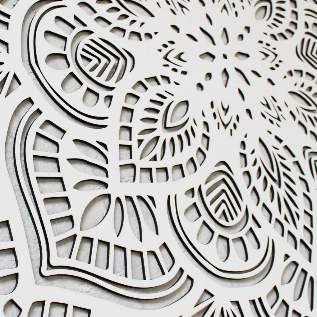 DUBLEZ | Mandala art din lemn - Tablou natura
