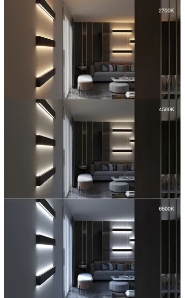 Aplică LED SMART LINEA LED/40W/230V Immax NEO 07137-B + telecomandă 76 cm Tuya