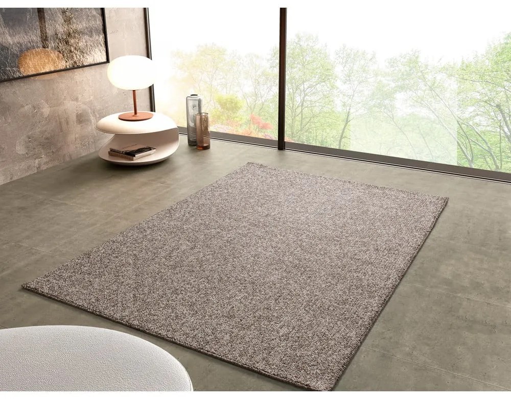 Covor gri/bej 120x170 cm Petra Liso – Universal