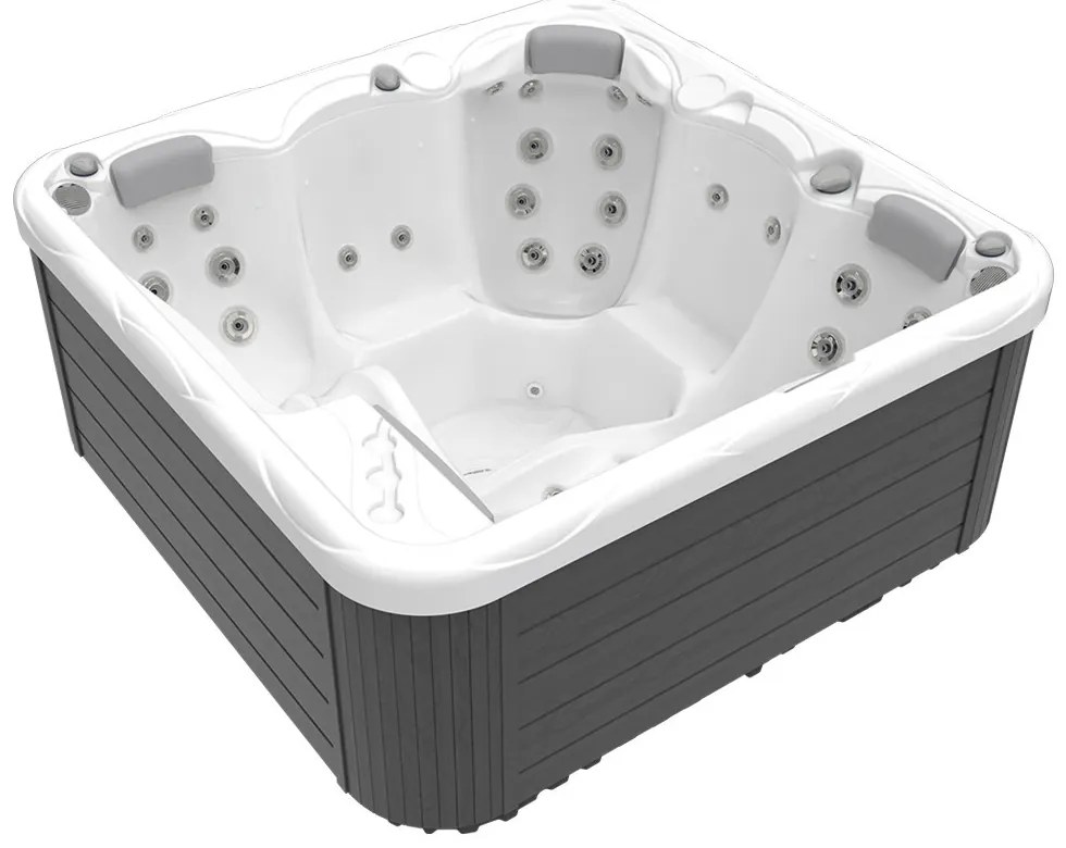 Piscină Pluto Spa alb-gheață