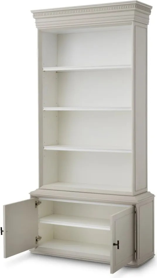 Dulap cu rafturi LUX lemn de mahon sand Evanthe