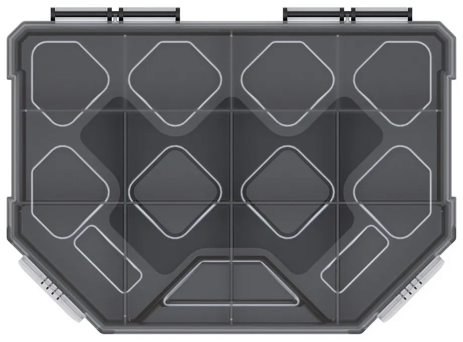 Organizator 19,5 x 14,2 x 4 cm, separatoare, negru