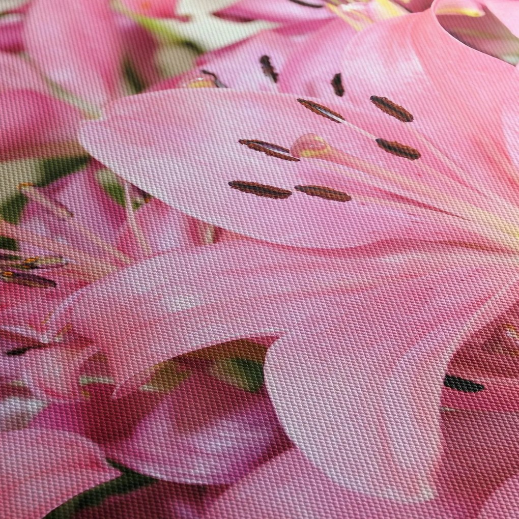 Tablou - Liliac roz (120x50 cm)