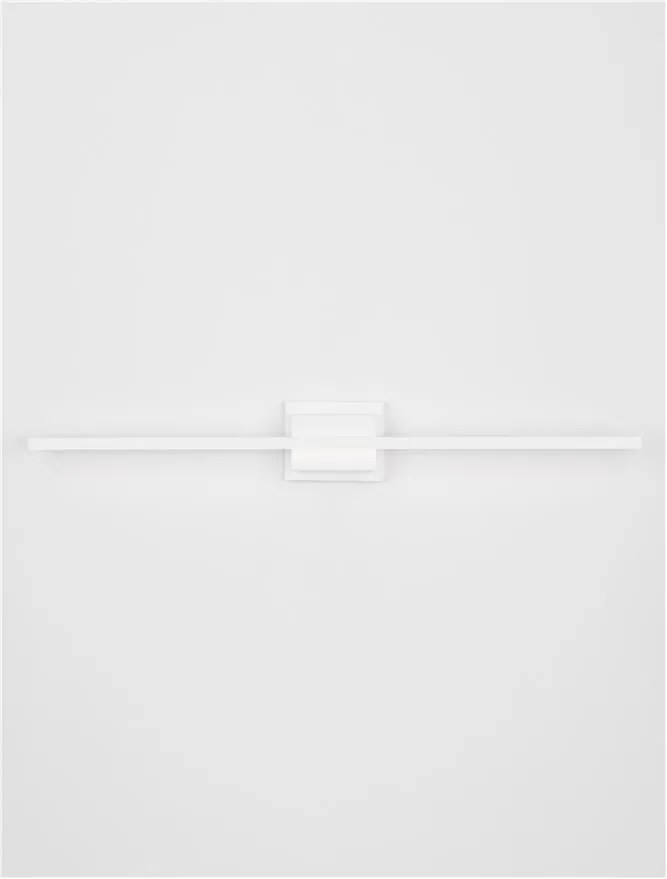 Aplica LED pentru oglinda / tablou AZURE alba L-90,5cm