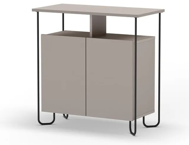 Dulap gri/bej 80x80 cm Dilly – Marckeric