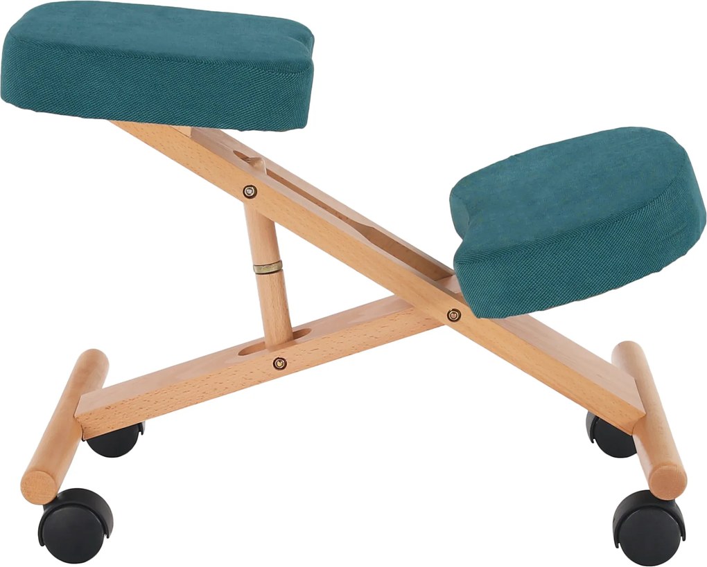Scaun ergonomic, petrol/ fag, FLONET