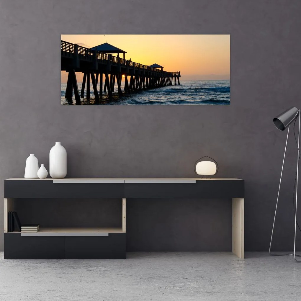 Tablou cu plaja (120x50 cm)