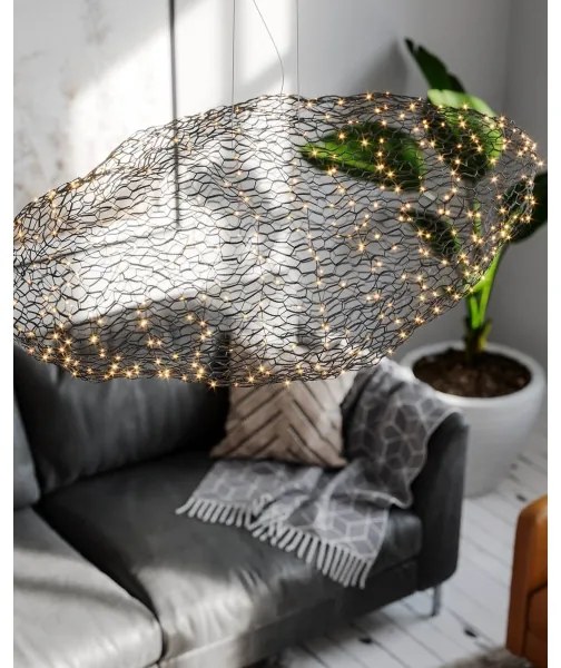 Lustră LED pe cablu ByRydens 4201260-4002 HAYDEN LED/20W/230V negru