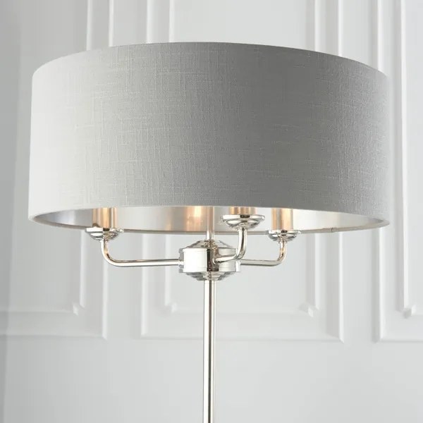 Lampadar Endon 94378 HIGHCLERE 1xE14/40W/230V gri/crom lucios