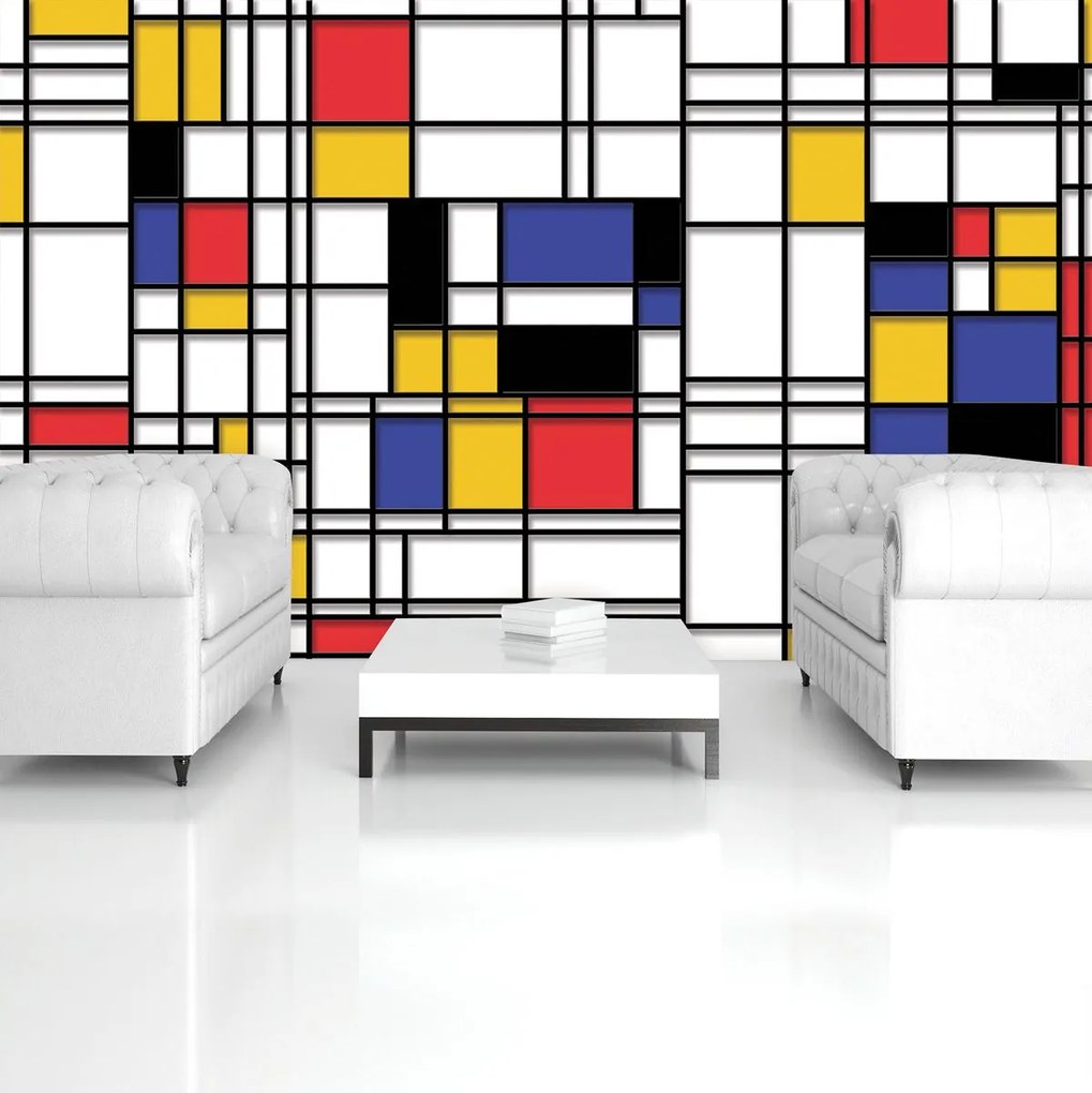 Fototapet - Abstacții colorate (254x184 cm)