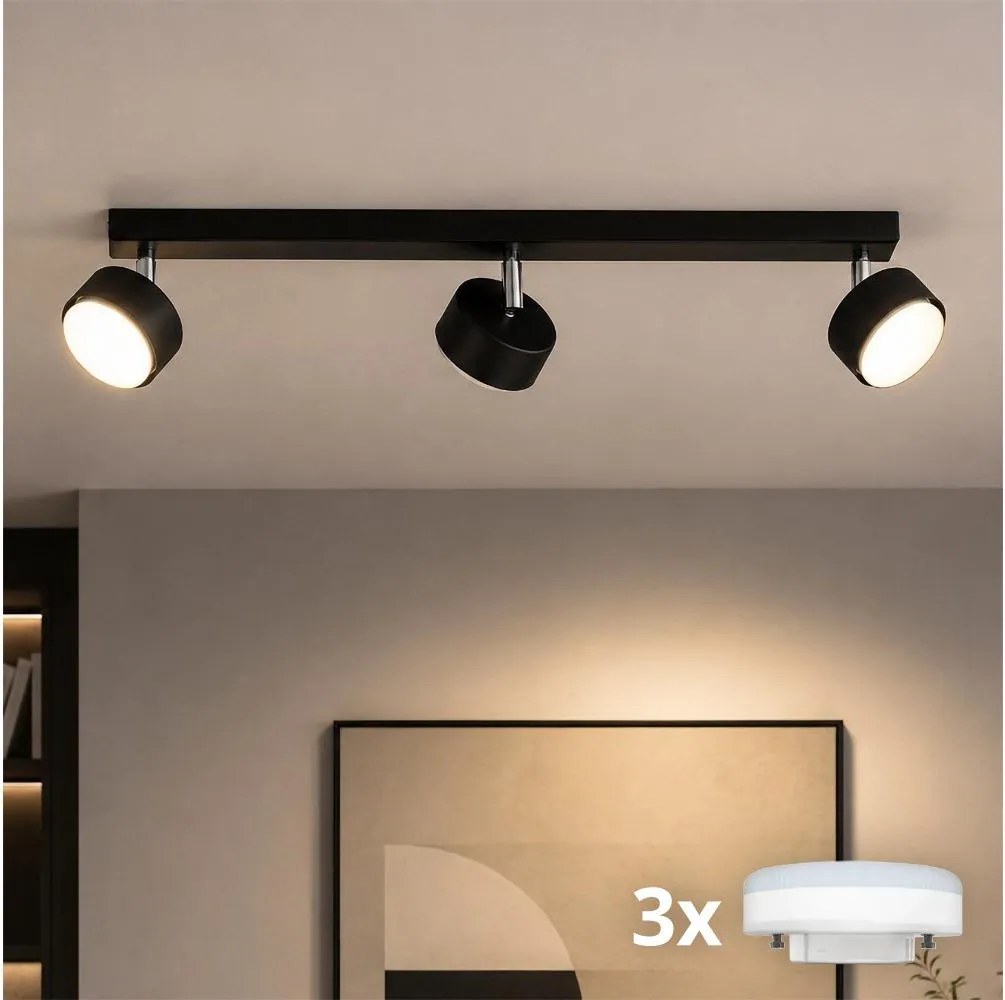 Brilagi - Spot LED MONO 3xGX53/30W/230V, negru