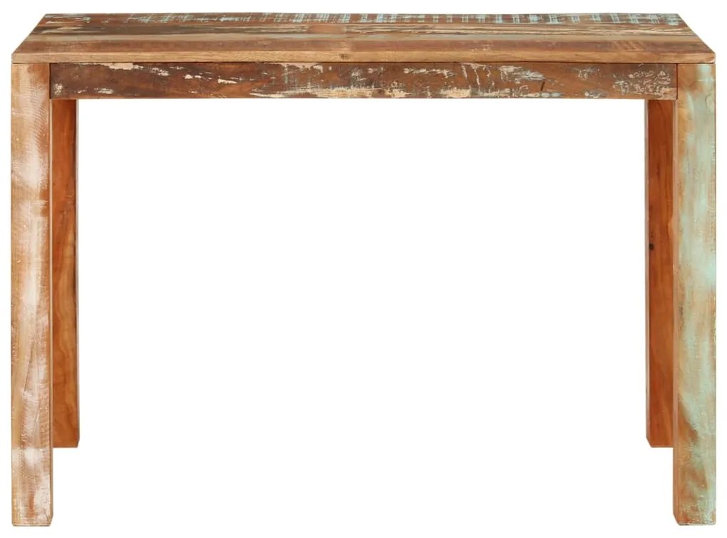 Masa de bucatarie, 110x55x76 cm, lemn masiv reciclat 1, 111 x 55 x 76 cm, Lemn masiv reciclat