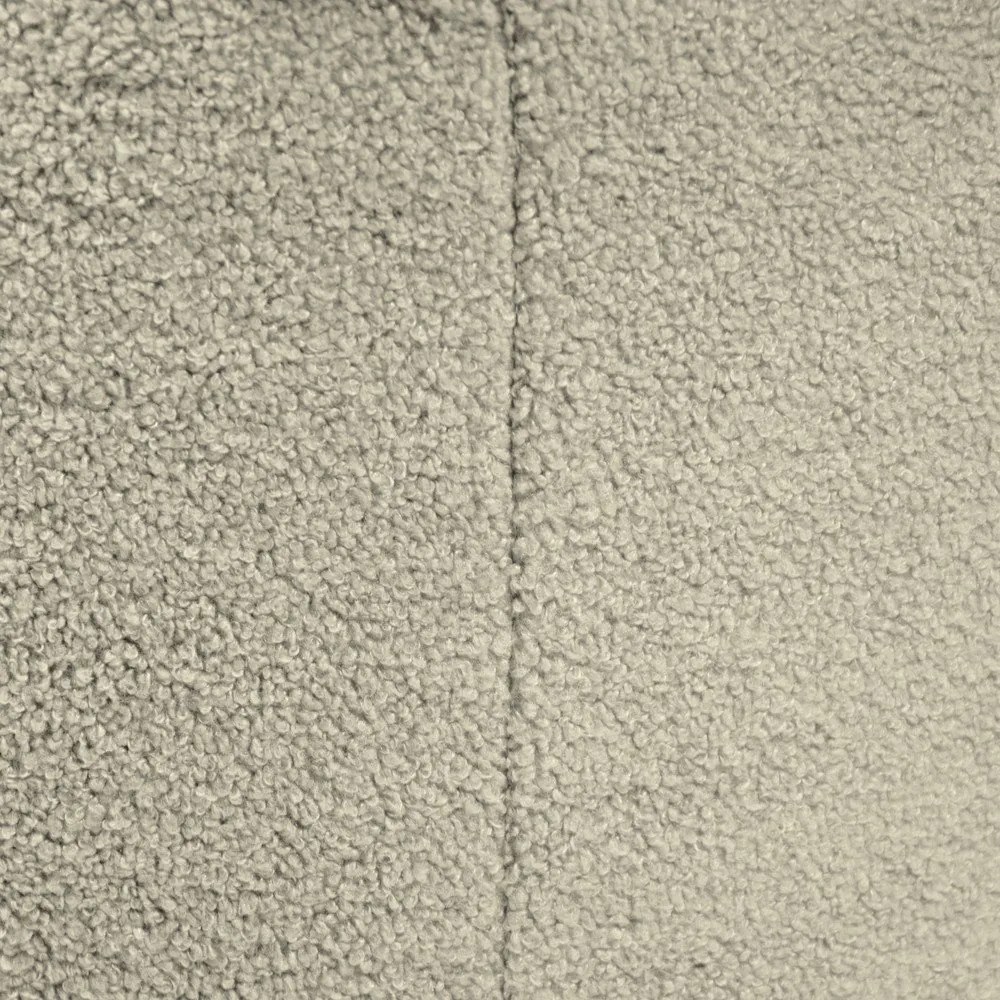 Fotoliu bean bag gri deschis cu tapițerie din țesătură bouclé Seat 100 Lounge – SLOWDOWN